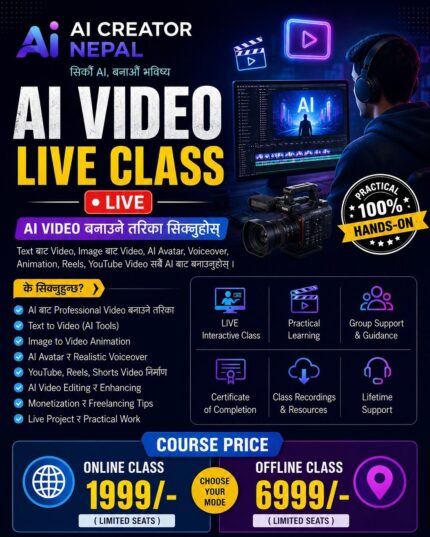 A I VEDIO EDITING CLASS